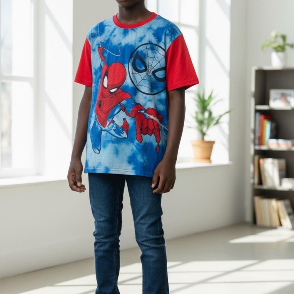 Marvel Red Spider-Man Kids Graphic Tee